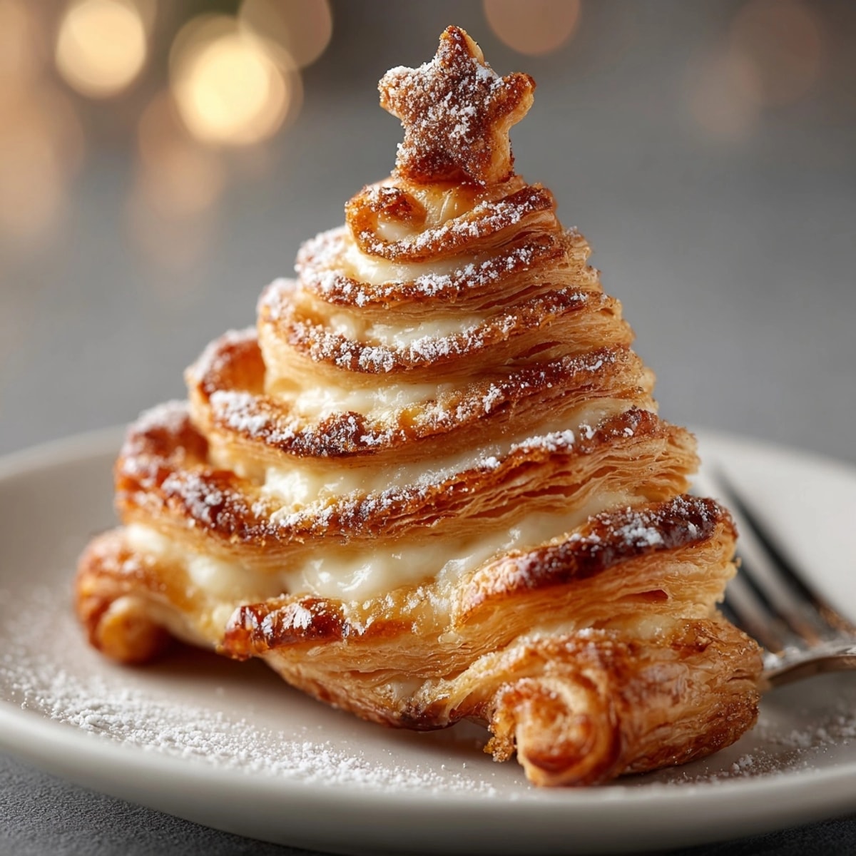 Flaky and buttery Puff Pastry Christmas Trees, a delightful treat for holiday guests.