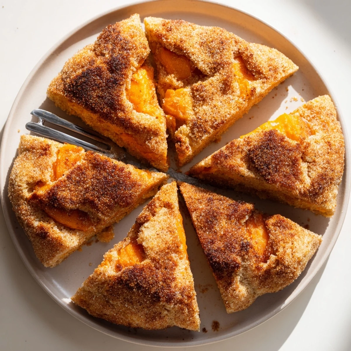 Cinnamon Sugar Sweet Potato Scones
