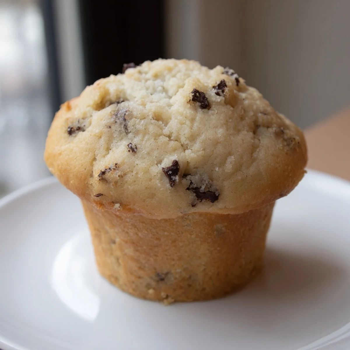Golden muffins ever, tempting with chocolate chips, a delightful treat for any occasion.