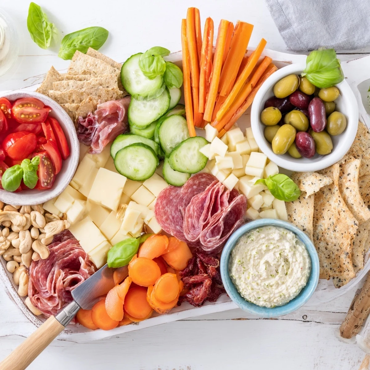 Girl Dinner Platter Snack Board