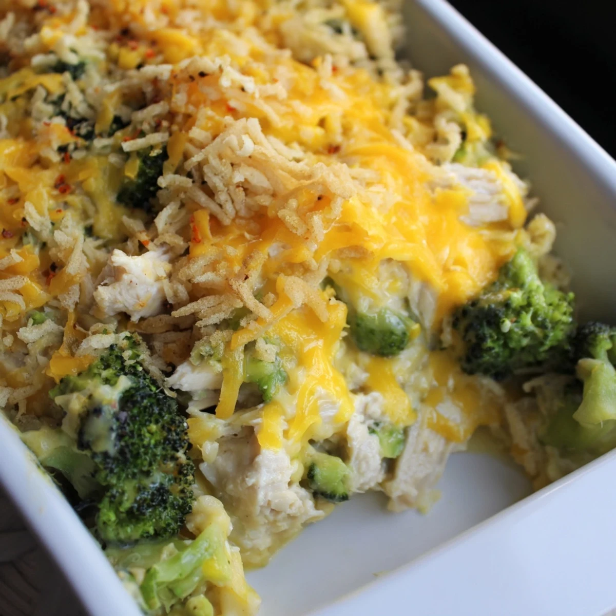 Chicken Broccoli Cheddar Bake