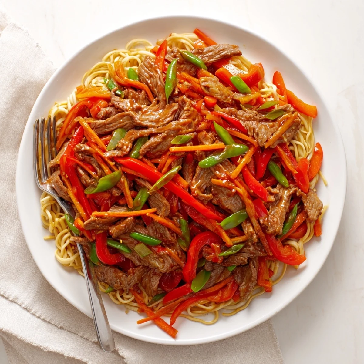 Teriyaki Beef Noodle Bowl