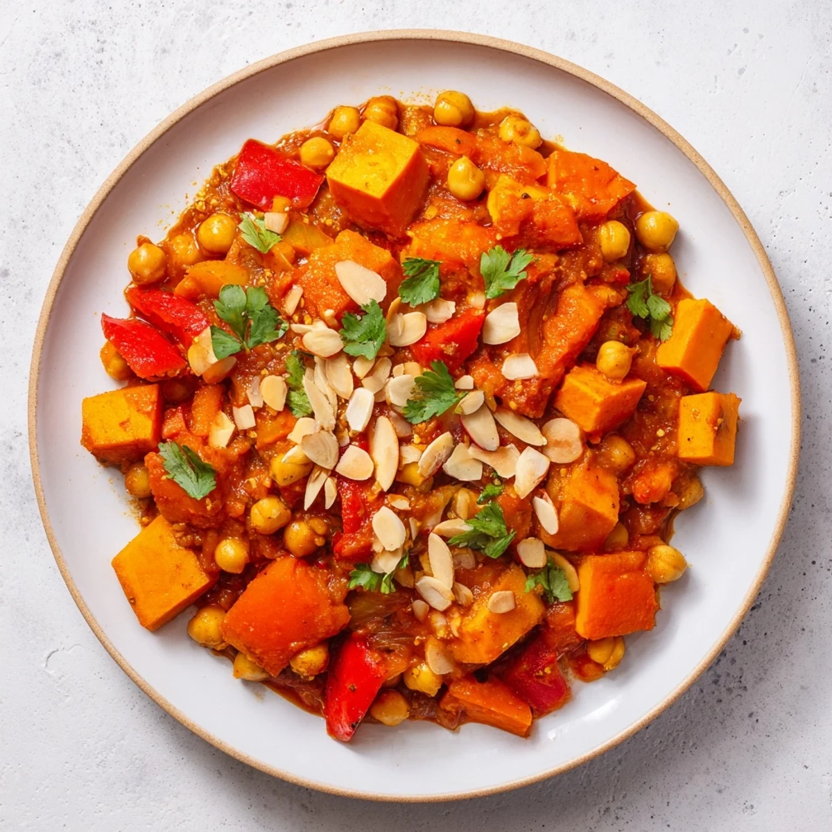 Moroccan Chickpea Sweet Potato