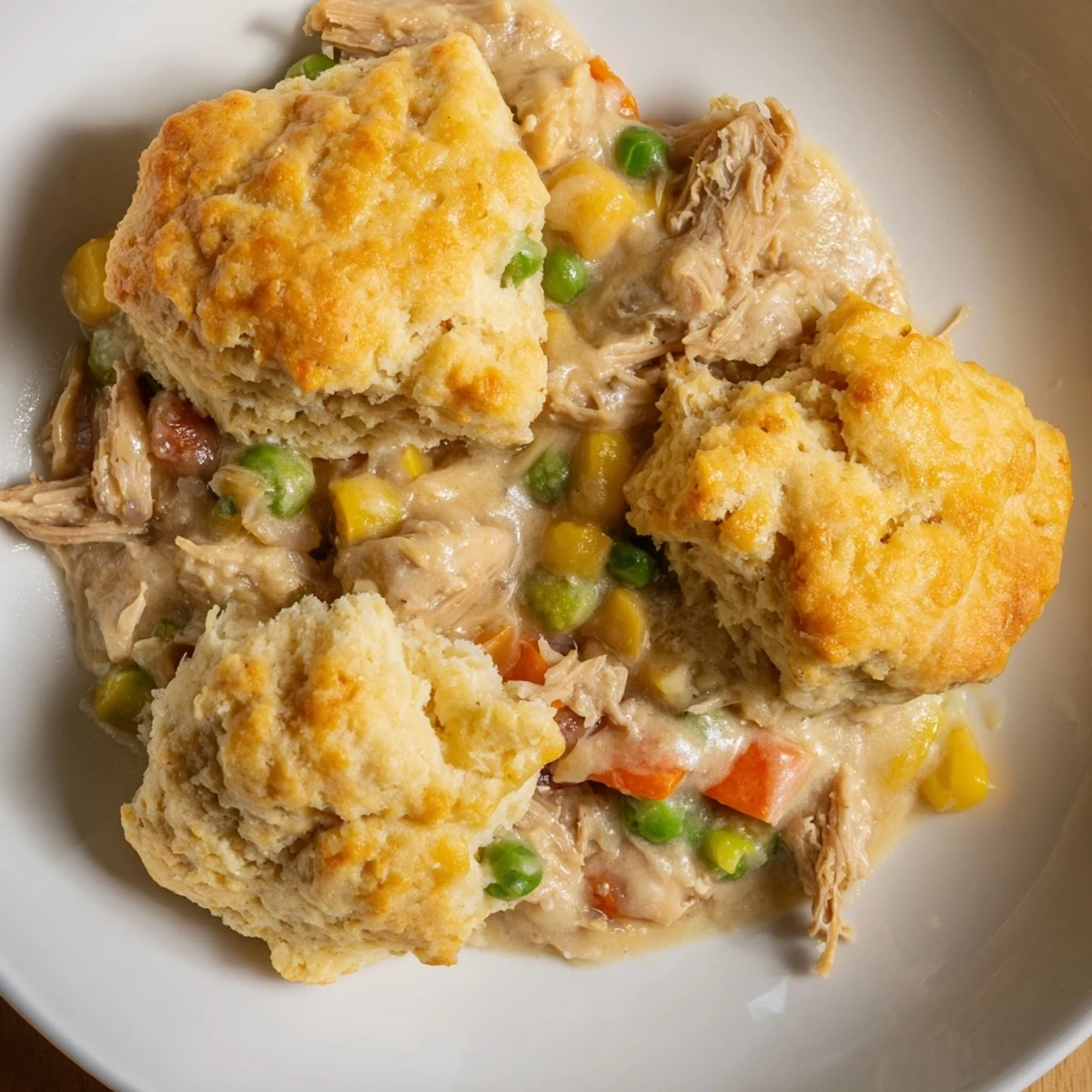 One-Pan Chicken Cobbler