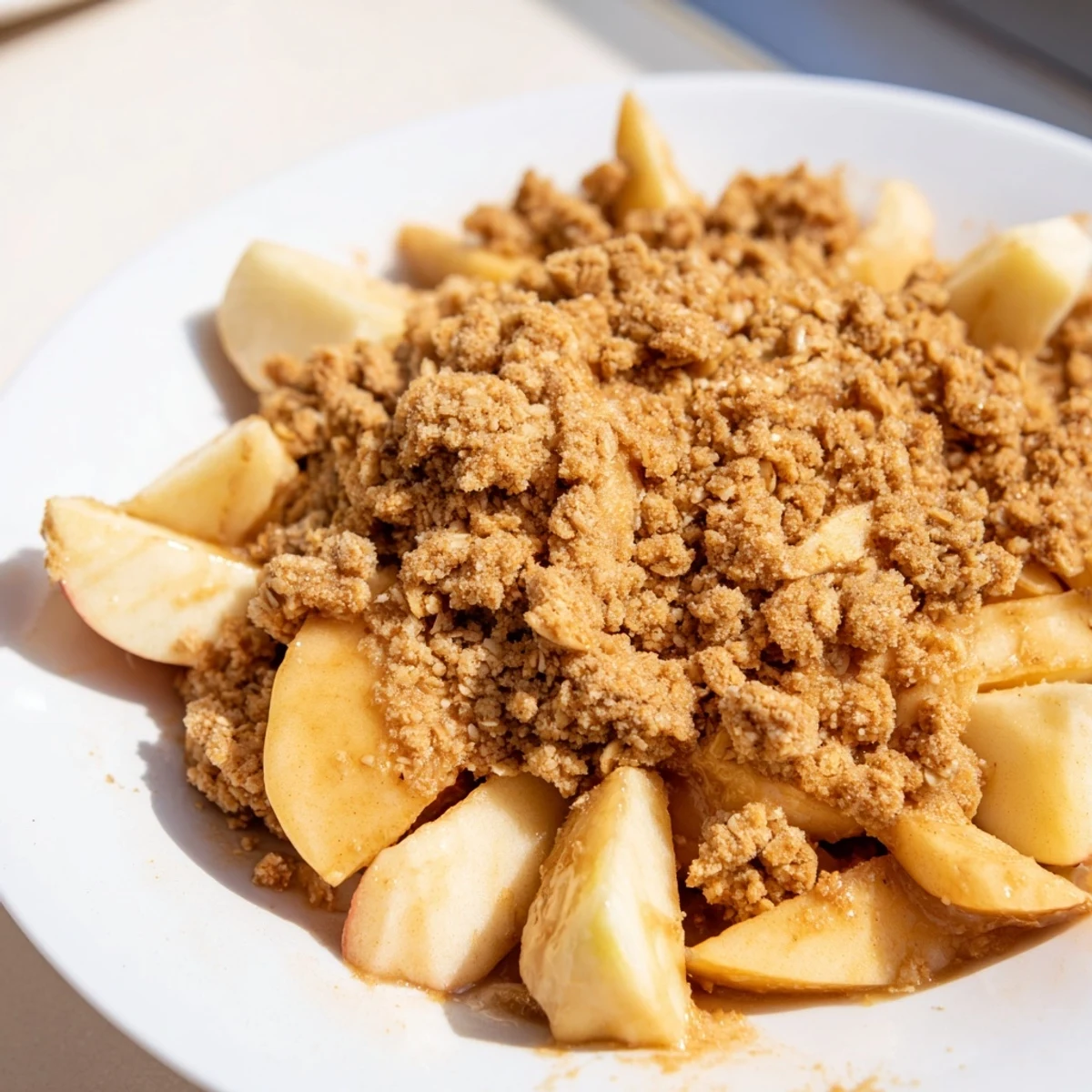 Warm, bubbly Best Apple Crisp with golden crumble topping, perfect for dessert tonight.