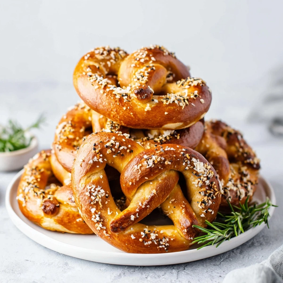 This festive Budget Holiday Pretzel Wreath features twisted dough, baked until perfectly golden and lightly salted.