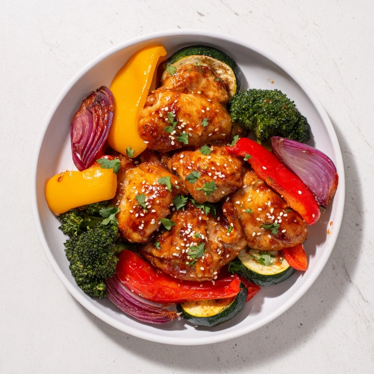 Spicy Honey Garlic Chicken