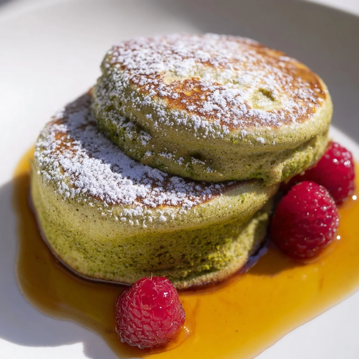 Egg White Gingerbread Matcha