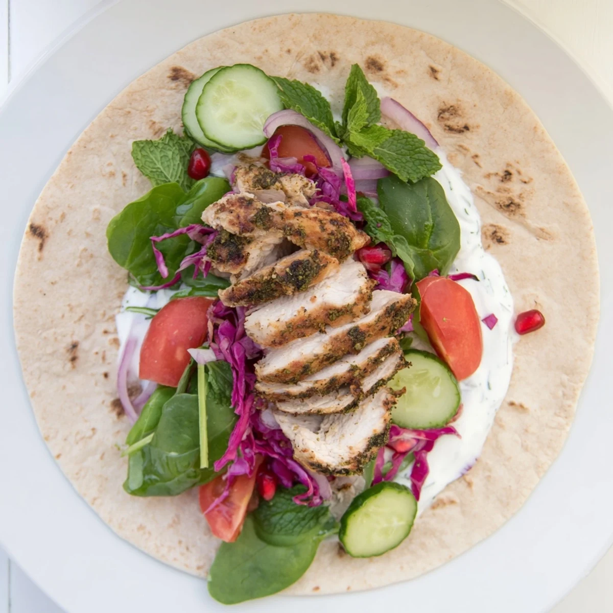Greek Yogurt Chicken Shawarma