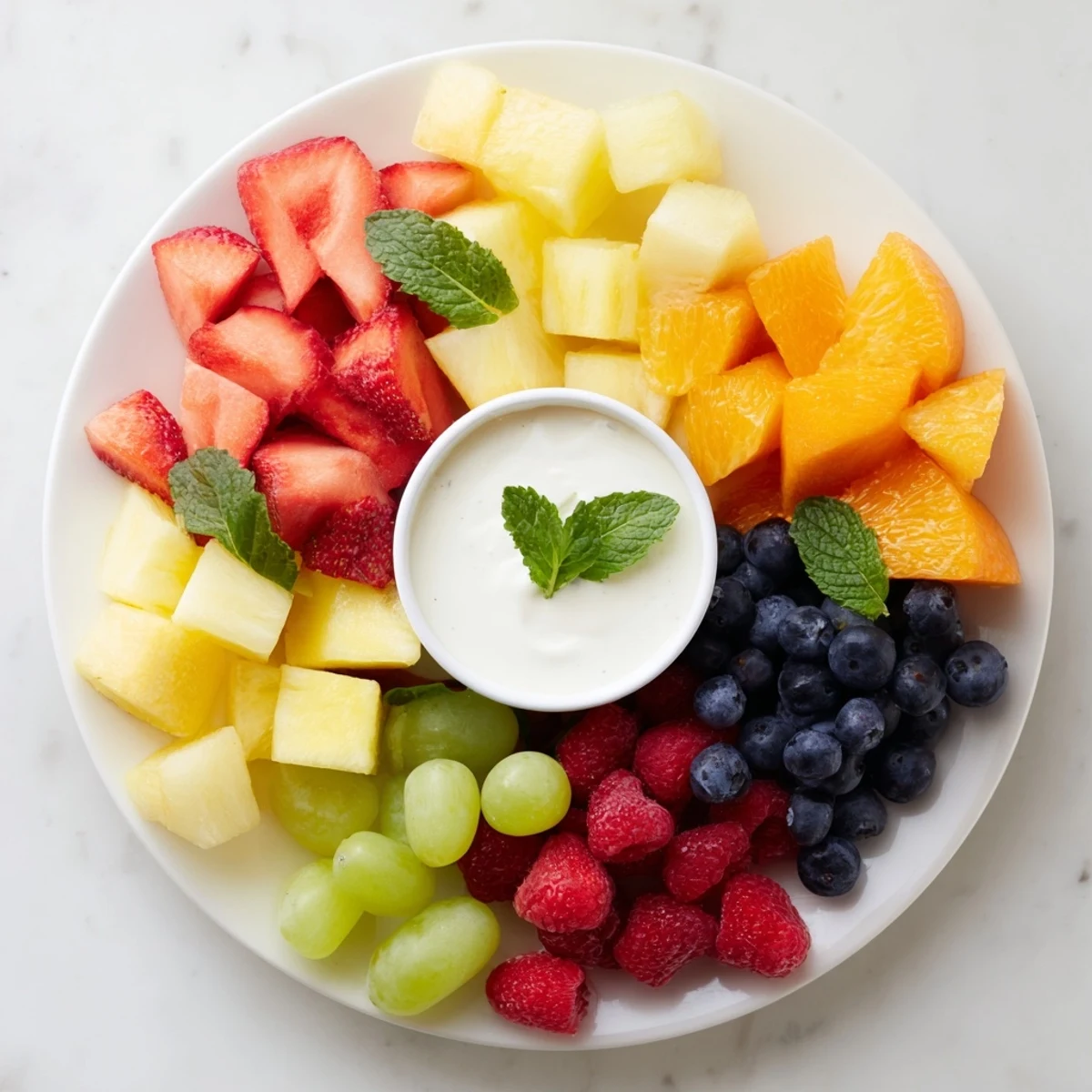 Beach Ball Fruit Platter