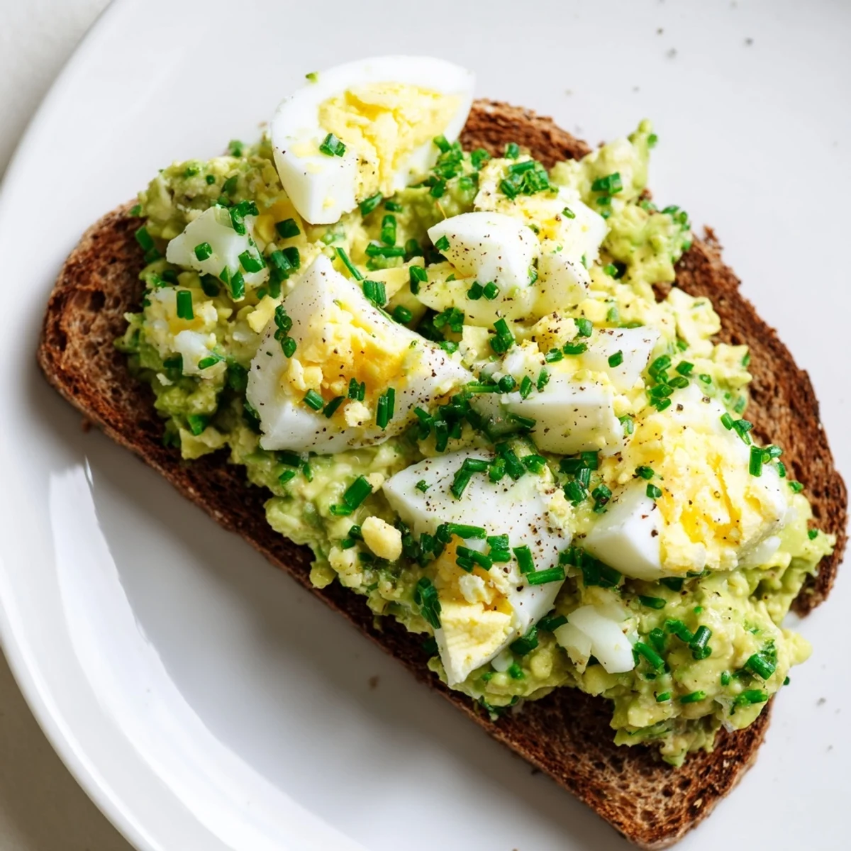 Avocado Egg Smash Toast