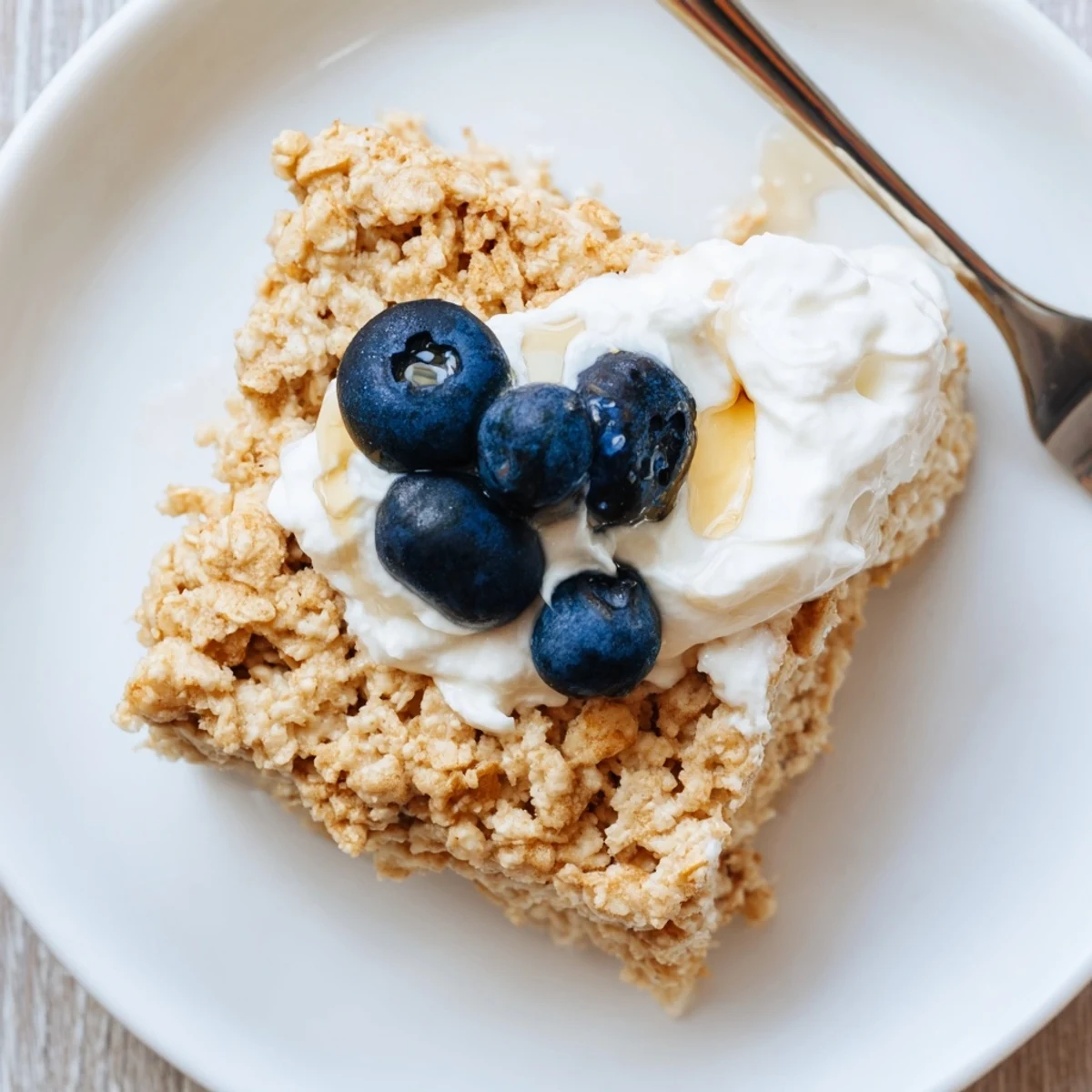 This delicious Protein Pancake Oats recipe features a hearty, baked texture that’s deliciously oat-based.