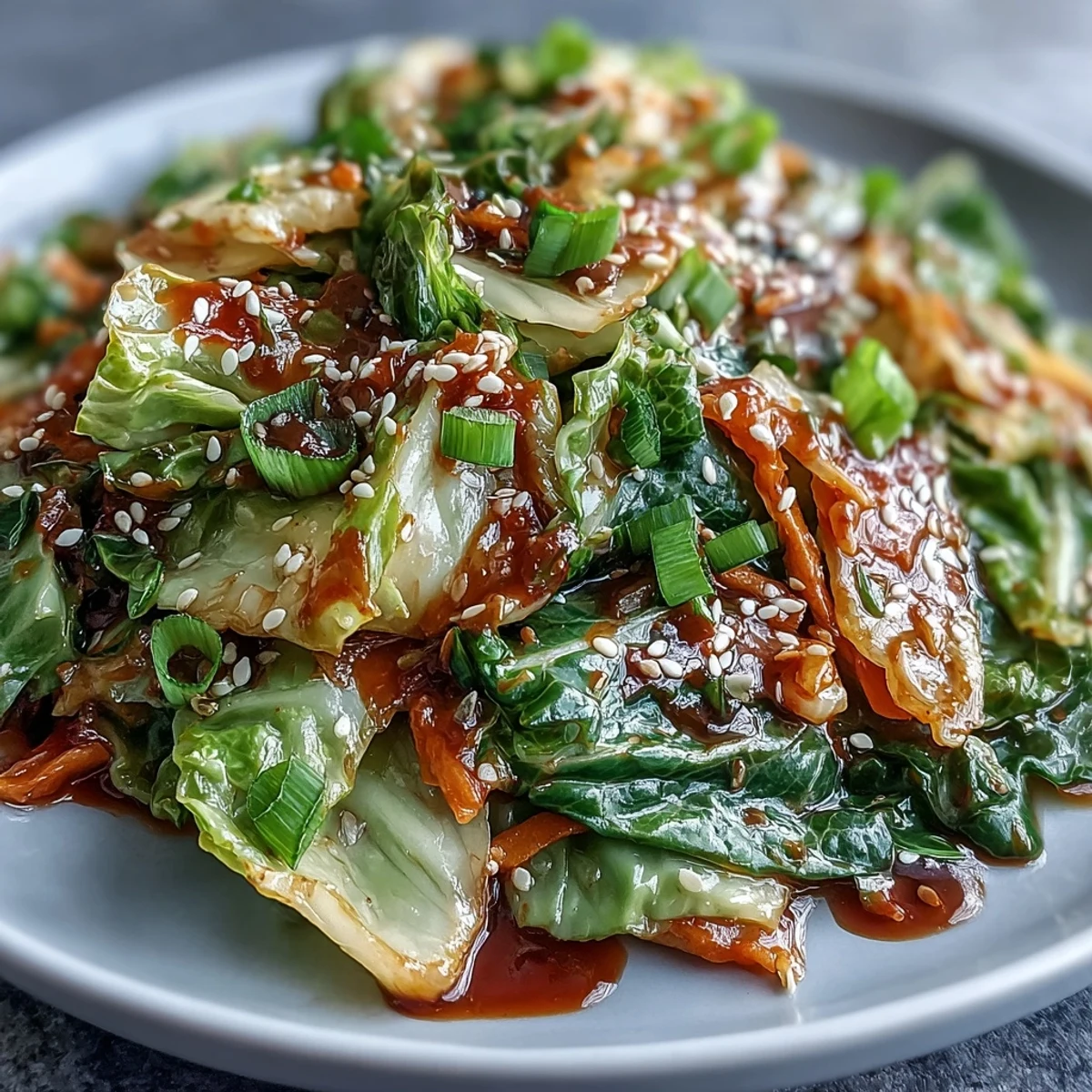 Hot and Sour Cabbage