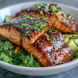 15-Minute Teriyaki Salmon Bowl