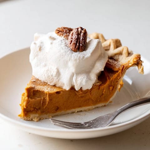 Deliciously unique Thanksgiving Sweet Potato Miso Pie with a flaky crust and spices.  