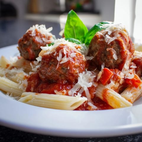 Italian Meatball Pasta Skillet