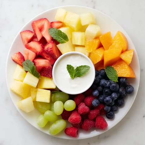 Beach Ball Fruit Platter