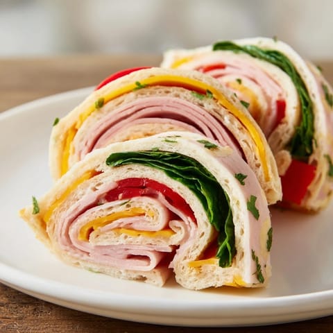 Star-Shaped Deli Roll-ups