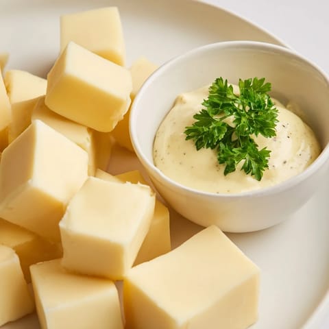 Gouda Cubes Mustard Dip