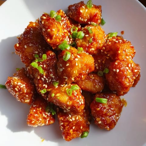 Honey Sriracha Chicken Bites