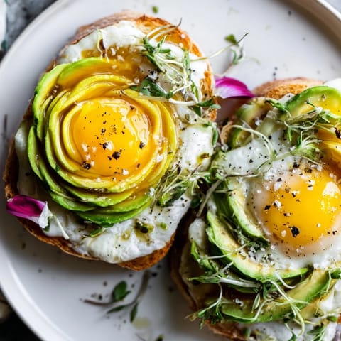 Cloud Toast with Avocado Honey