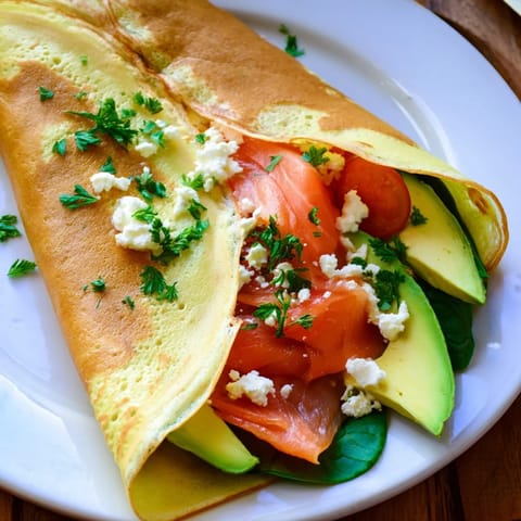 Blender Egg Crepe Wrap