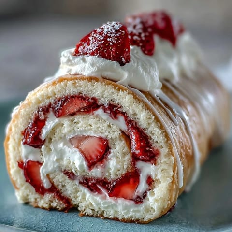 Fresh mint and strawberry sauce top the colorful dessert sushi, perfect for an elegant sweet treat.