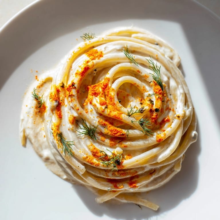 Fragrant Turkish Yogurt Pasta, a light and vibrant meal ready to eat.