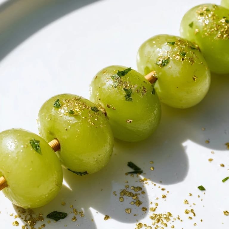 Close-up of Grapes of Luck, showcasing twelve juicy grapes ready for each New Year's chime.