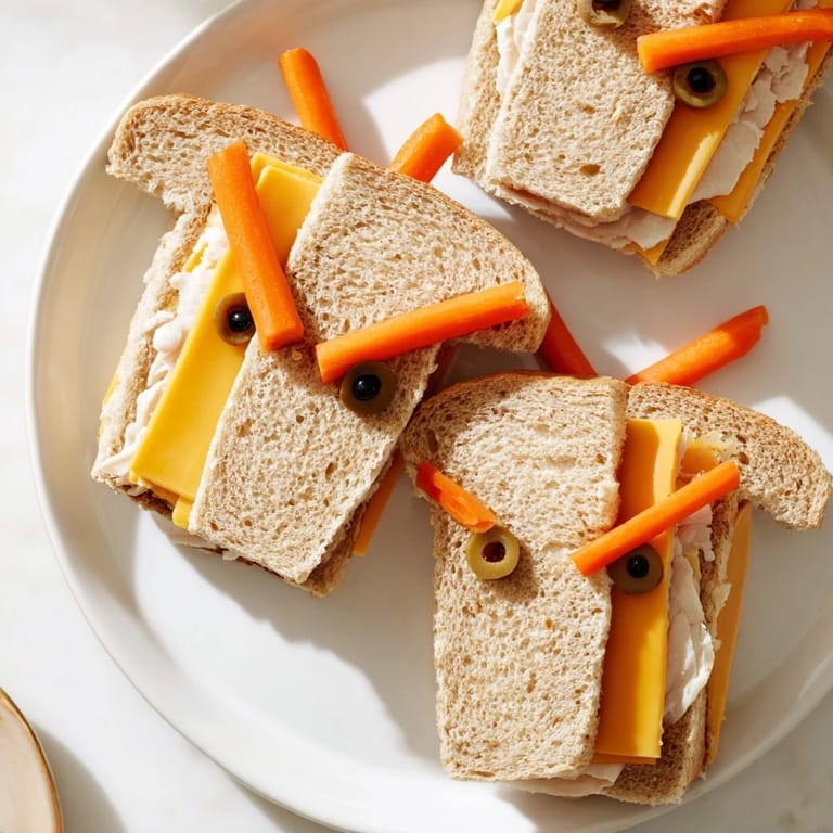 Adorable horse head sandwiches, ready to eat, offer a creative and kid-friendly lunchbox idea.