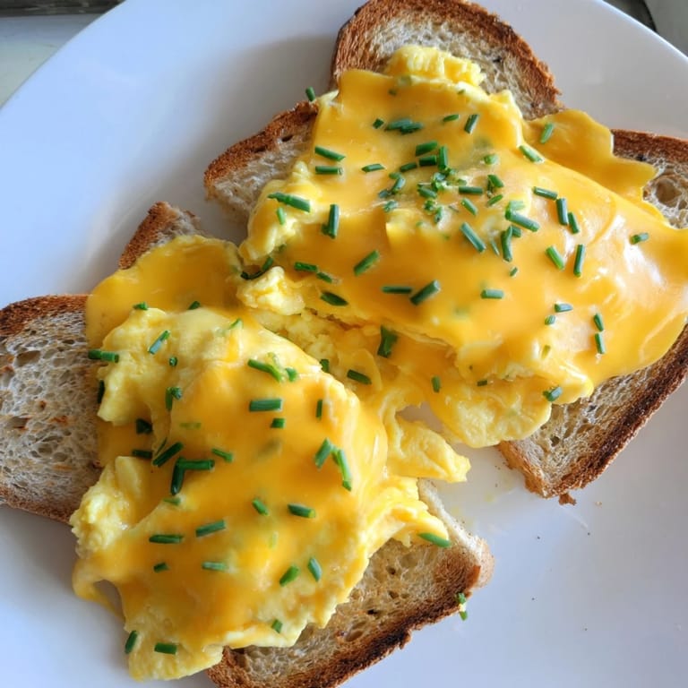 A beautiful close-up of a stacked One-Pan Egg Breakfast Sandwich, ready to be sliced for a satisfying vegetarian meal.