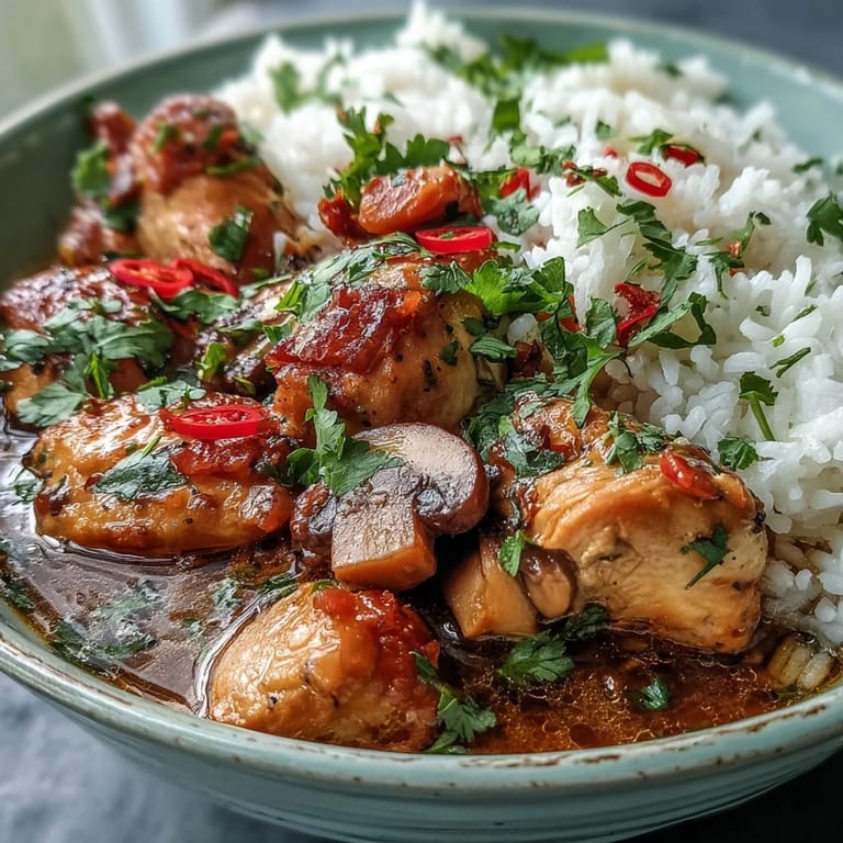 A close-up of Thai Coconut Curry Soup featuring vibrant carrots and red chili slices, with a lime wedge and spoon beside the aromatic bowl.