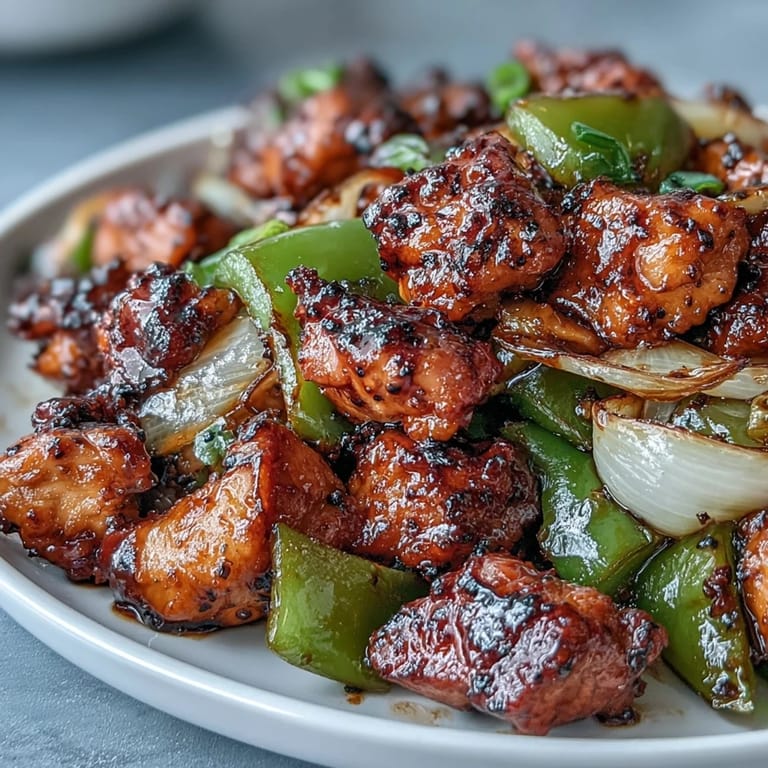 Black Pepper Chicken Stir-Fry