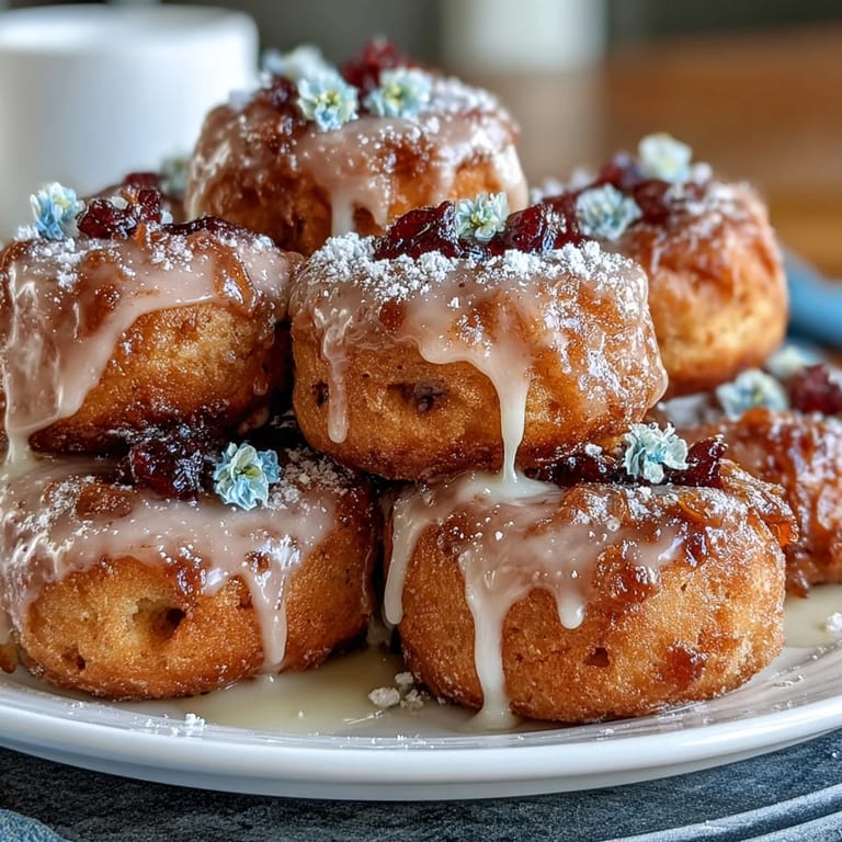 Whimsical Baby in Bloom donut tower featuring glazed mini donuts and delicate edible blossoms in pastel hues